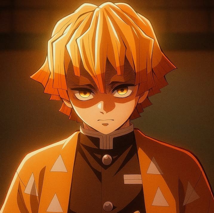 Zenitsu Agatsuma Thunder Breathing user known for his sleeping combat style in Demon Slayer
